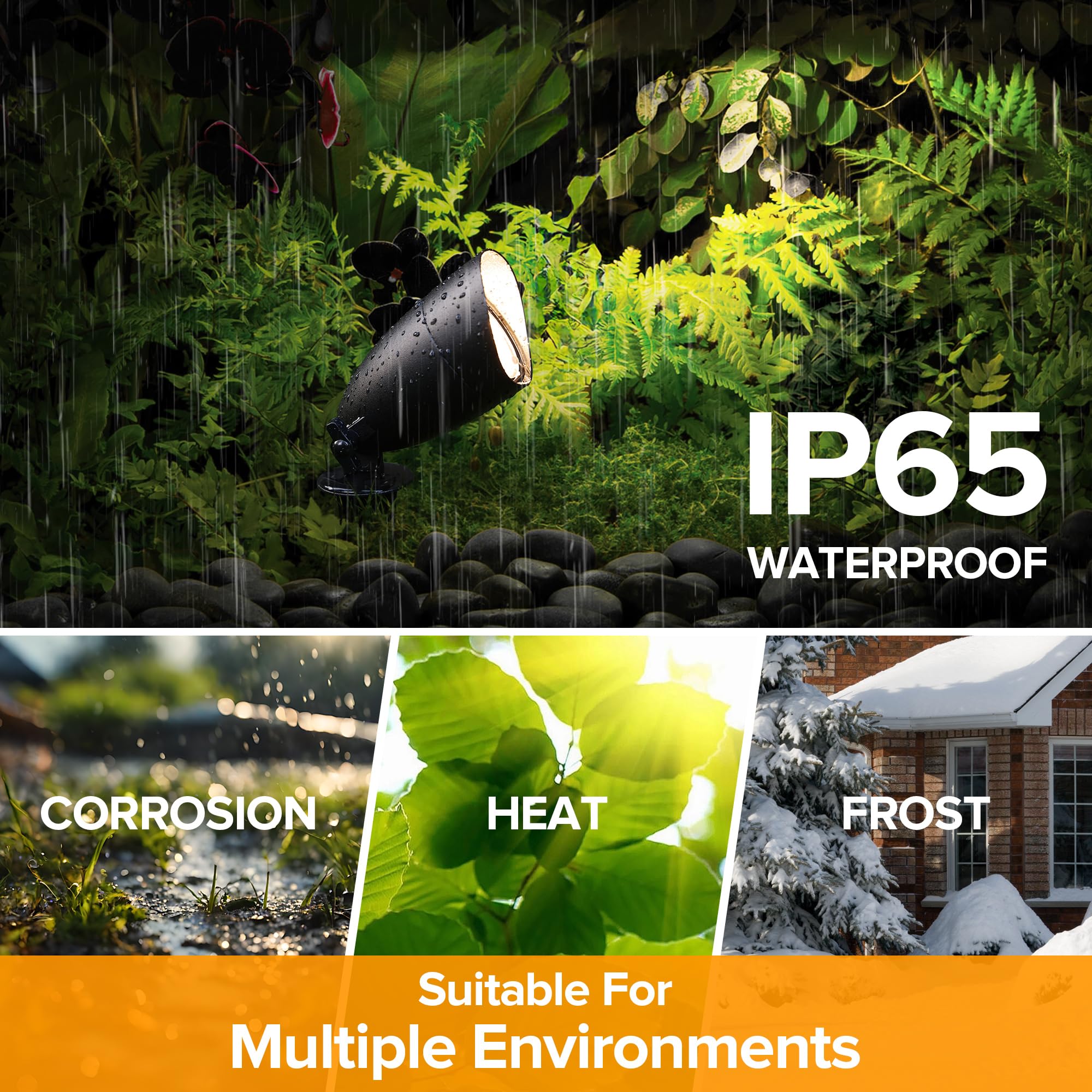 LUTEC LED module with 50,000+ hours, long-lasting performance.