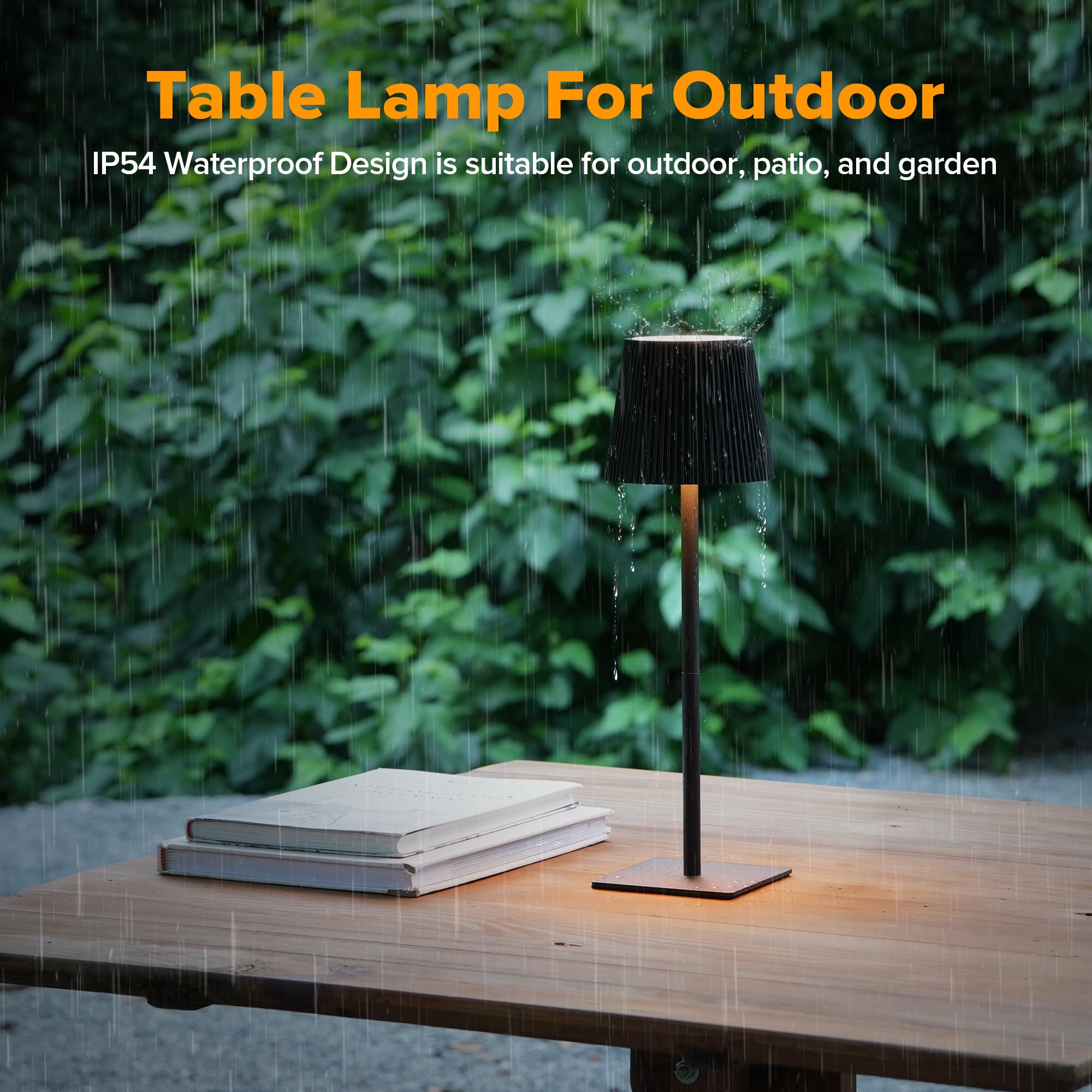 LUTEC minimalist, durable design with a stable non-slip base.