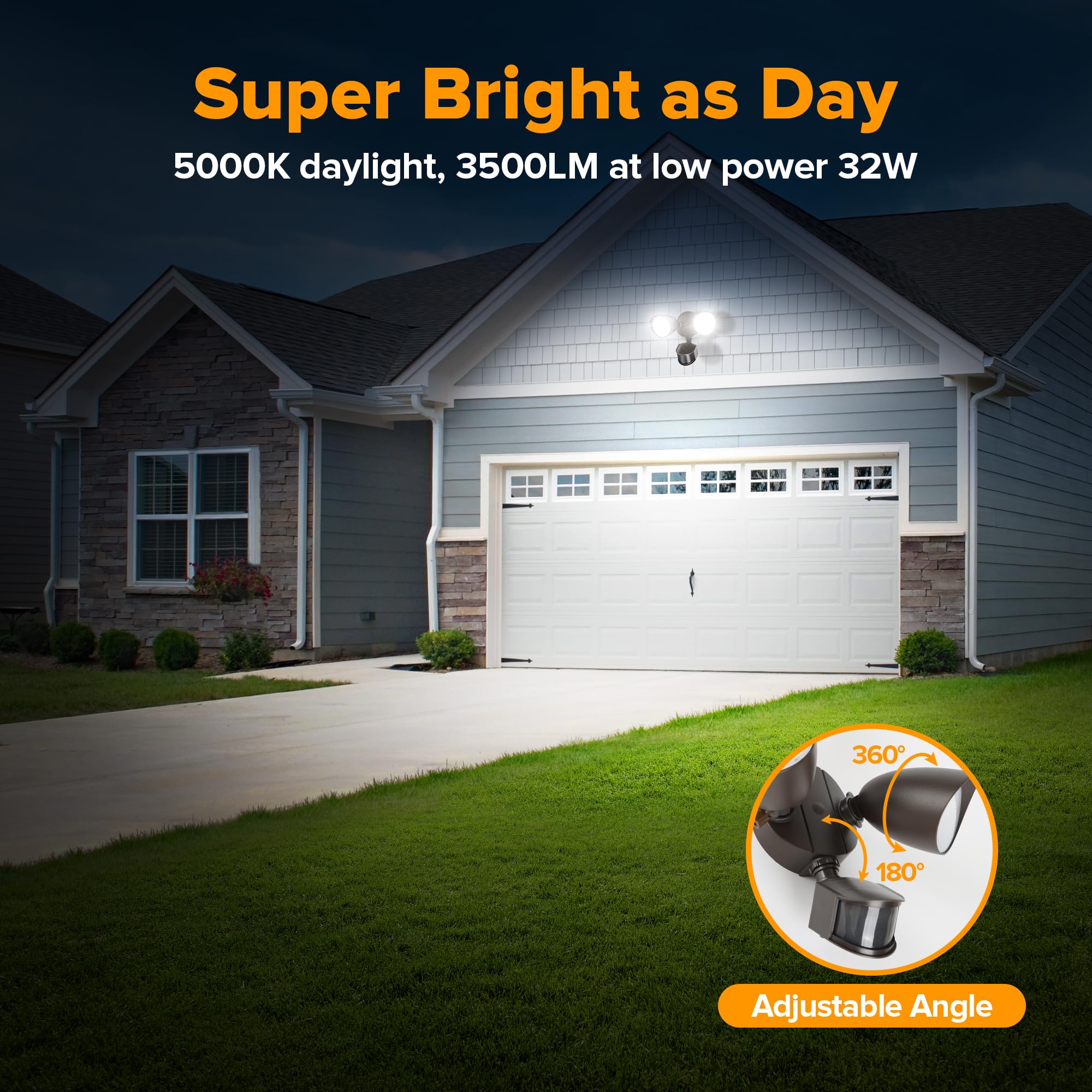 LUTEC motion sensor security light guides entry with automatic detection for safer nights.