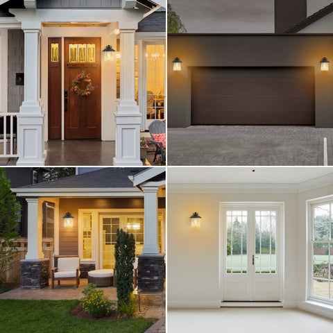 LUTEC porch-patio lighting supports curb appeal and nighttime safety.