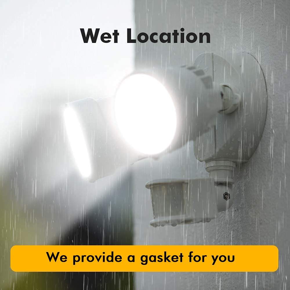 LUTEC P6221W-PIR24 outdoor-security-light ideal for patios, gardens, and yards.