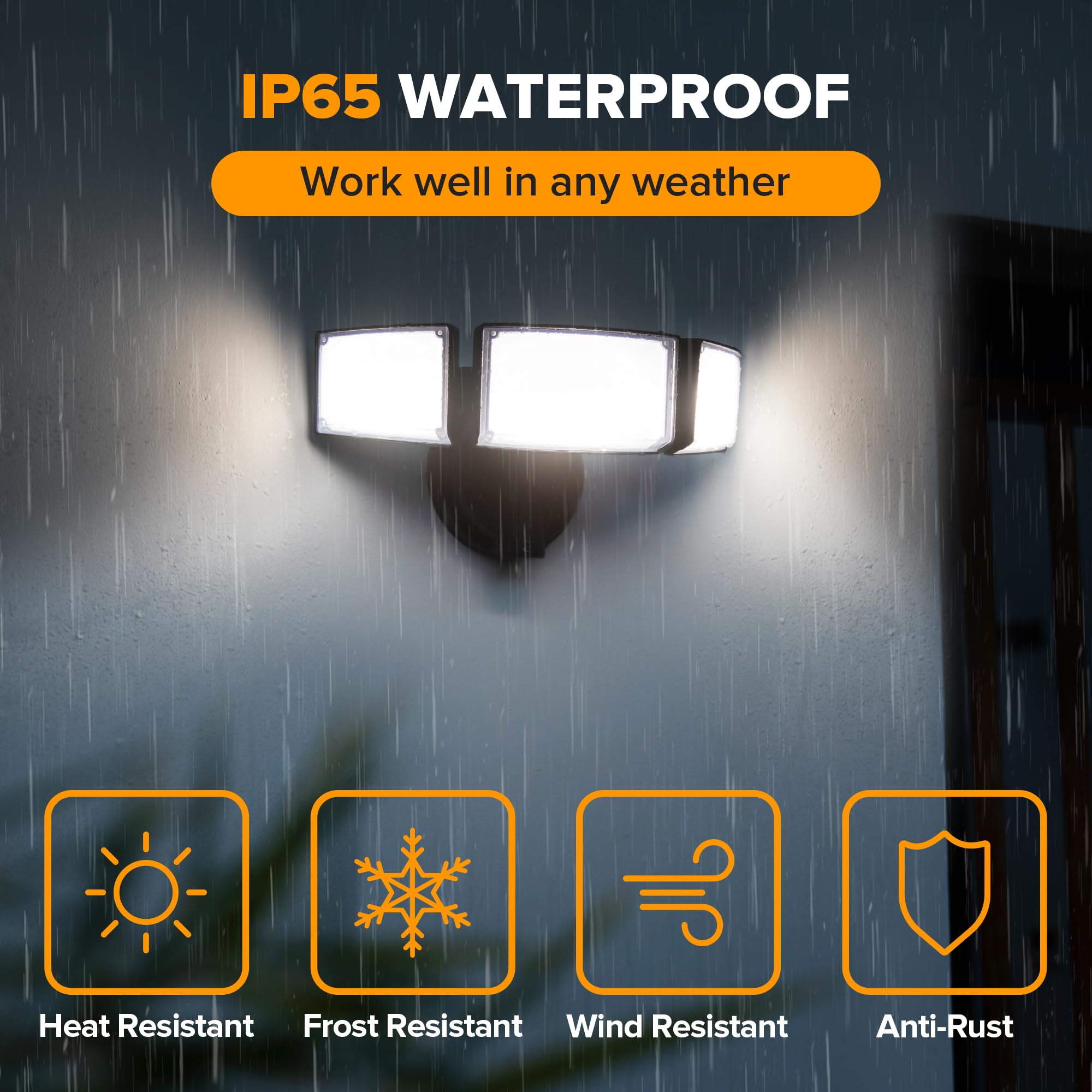 LUTEC switch-controlled flood light offers simple on/off without sensors