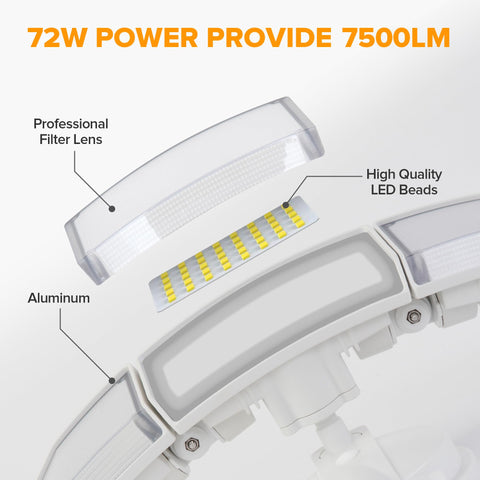 LUTEC three-head adjustable spotlight covers large outdoor areas.