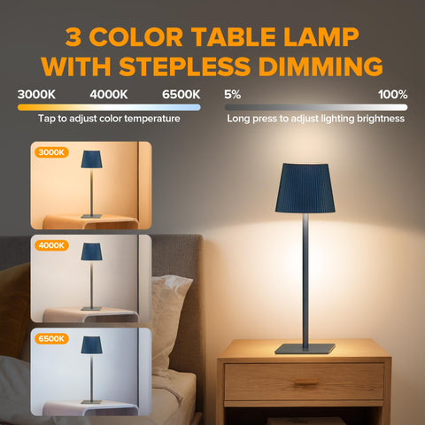 LUTEC two-height adjustable lamp demonstrates versatile height options