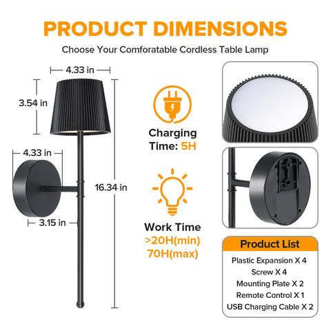 LUTEC wall sconce timer and memory function saves your preferred settings.