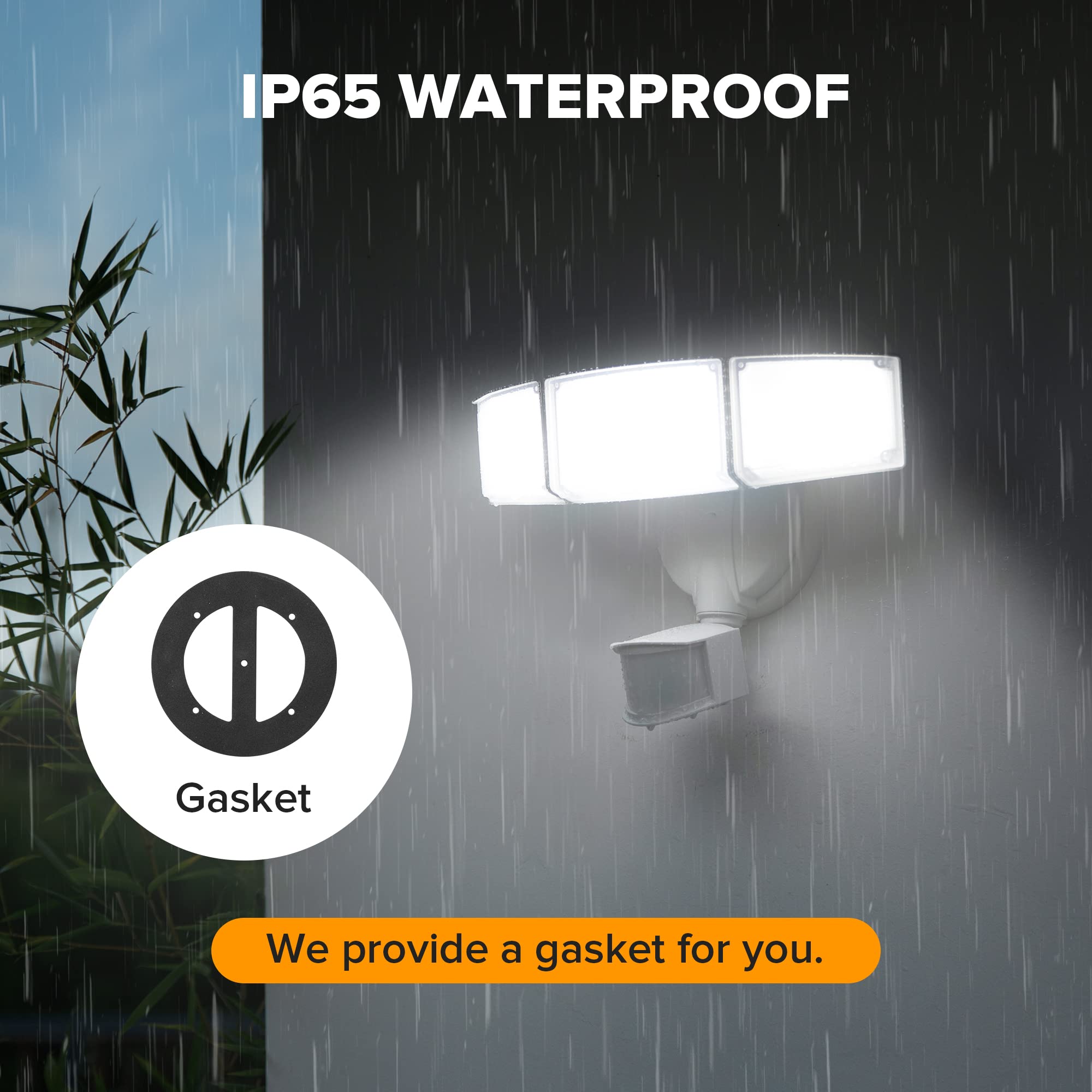 LUTEC wide sensing boosts lighting around entrances and pathways.