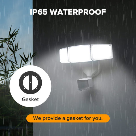 LUTEC wide sensing boosts lighting around entrances and pathways.