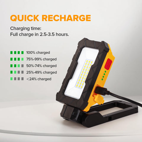 LUTEC durable ADC12 body built to withstand daily use and outdoor work.