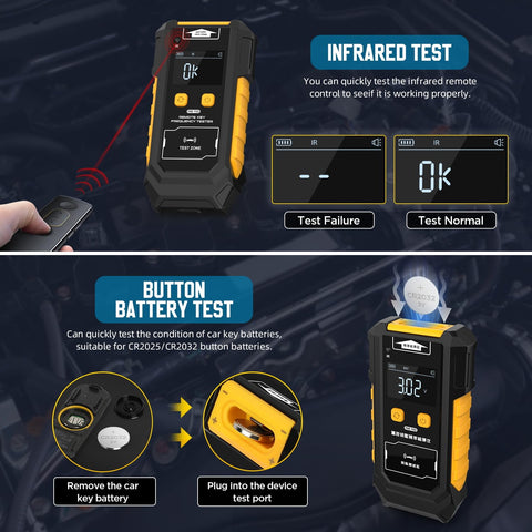 LUTIFIX dual power supply supports Type-C connection for continuous work.