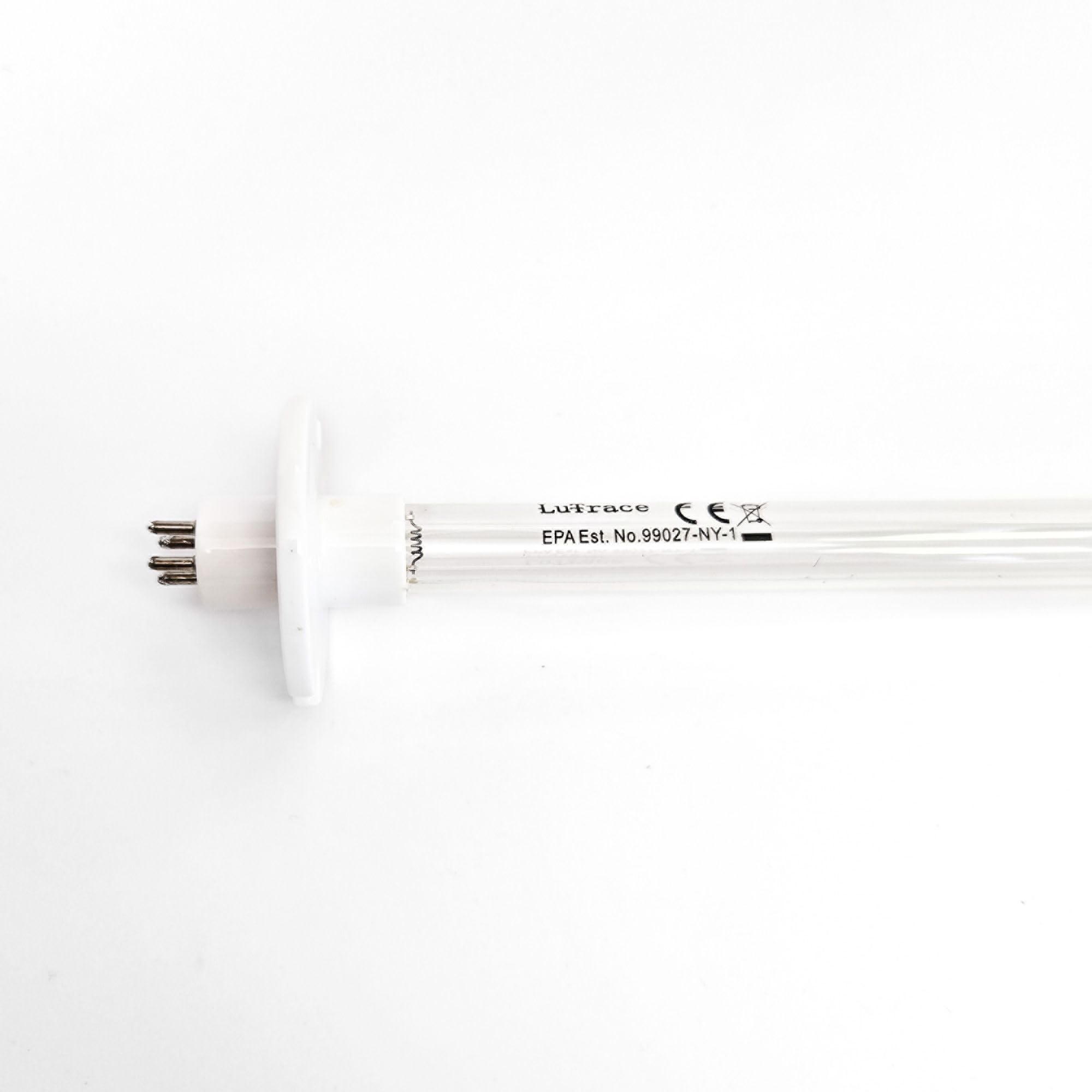 Free gloves included with Lutrace TUVL lamp for safe handling