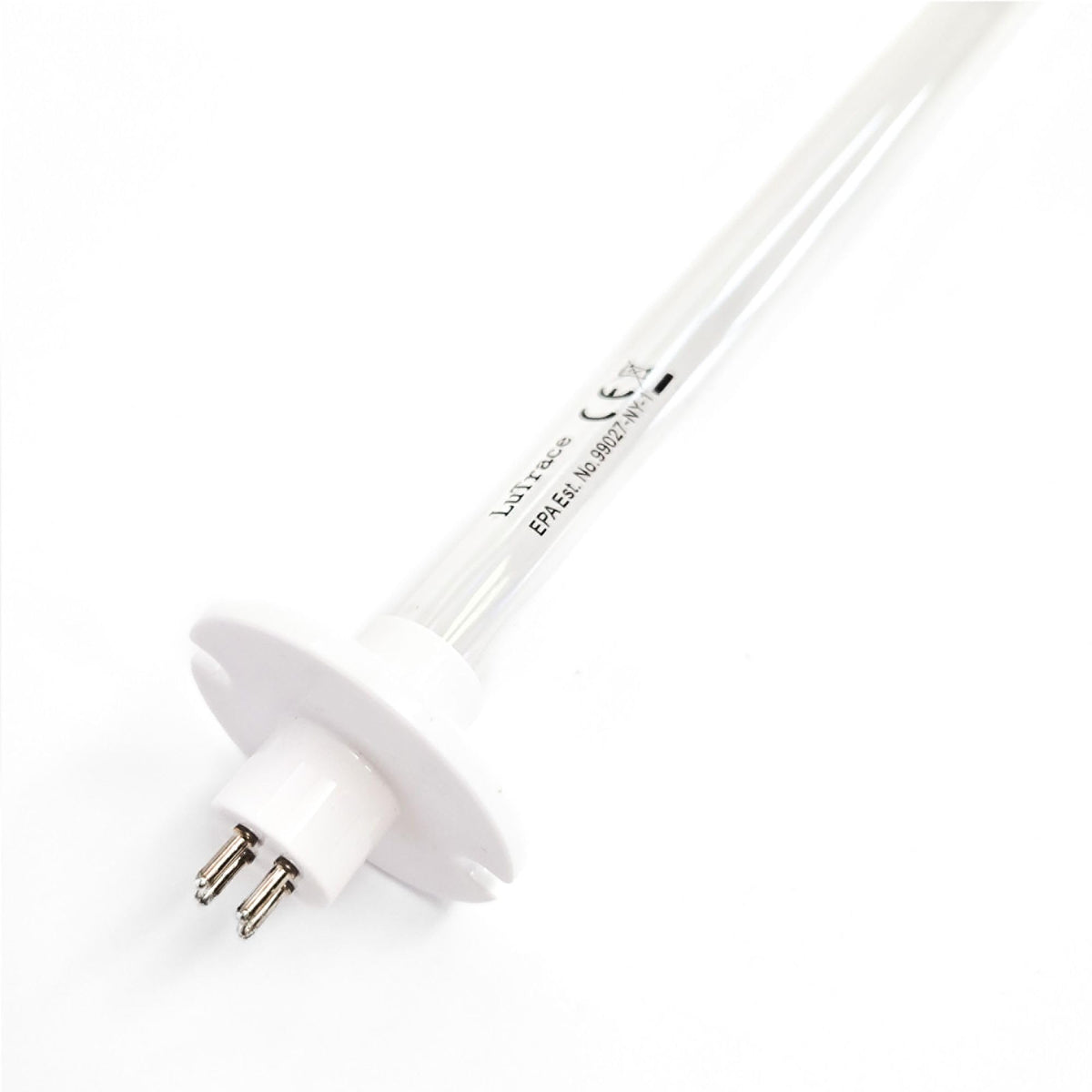 Lutrace TUVL-115 top lamp for APCO Mag15 systems enables simple replacement