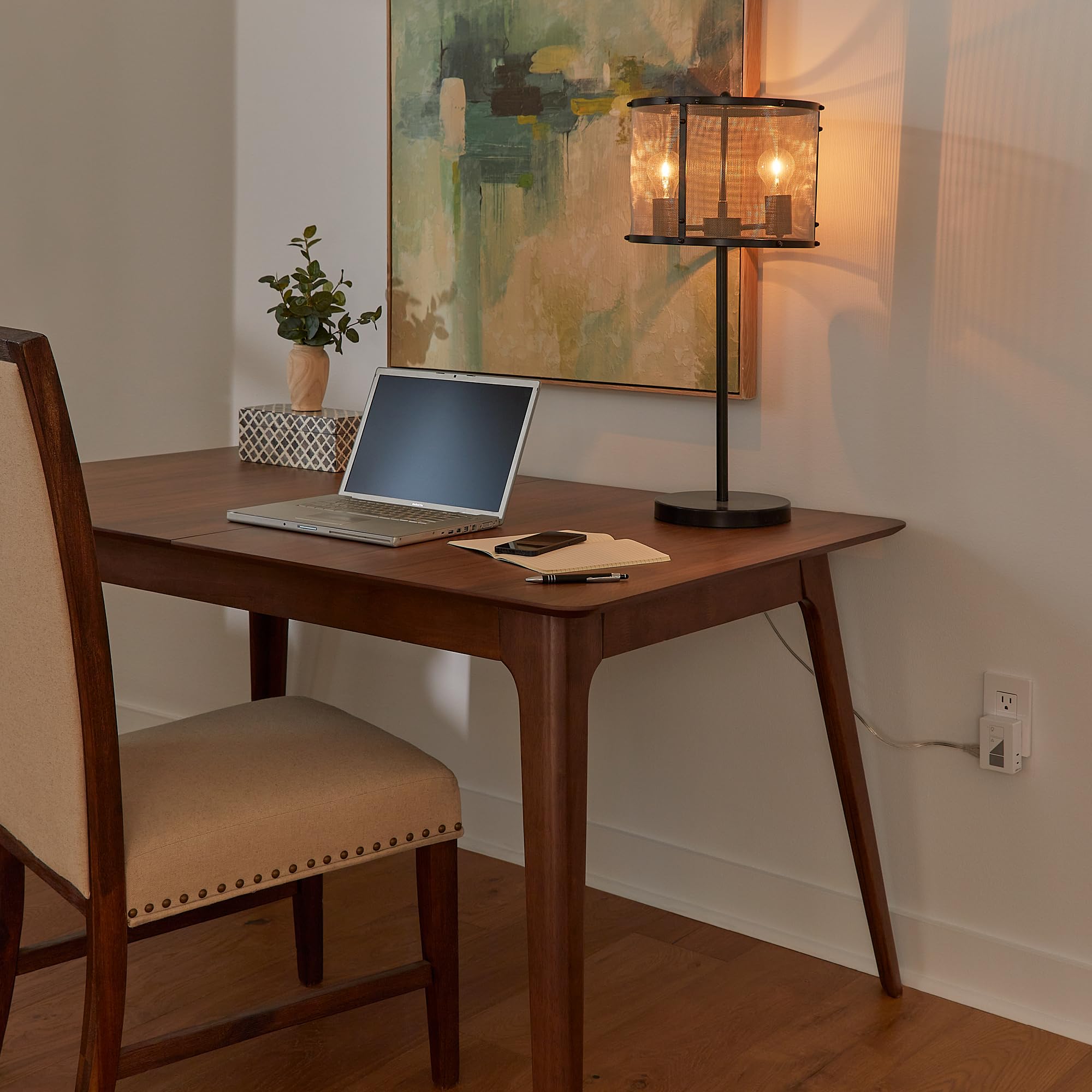 Google Assistant compatibility for voice-activated lighting scenes