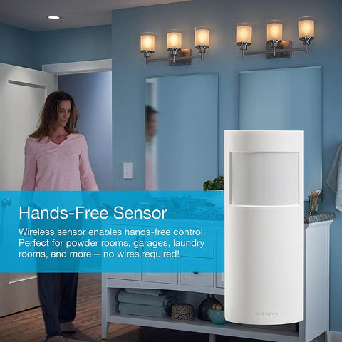 Caseta motion sensor works with dimmers and switches for customization