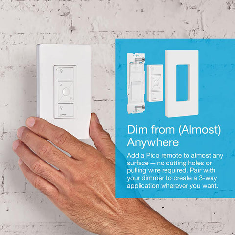 Seamless integration with Lutron Smart Hub for home automation.