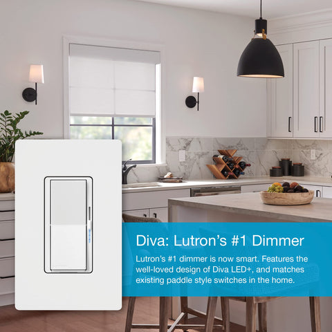 Caseta Smart Hub integration enables voice control compatibility.