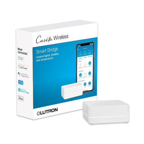 Lutron Caséta hub setup showing easy installation and reliable connectivity.
