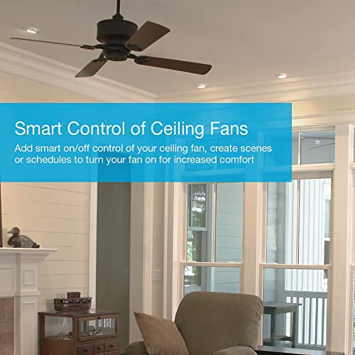Lutron Caseta almond voice control compatibility with smart assistants shown