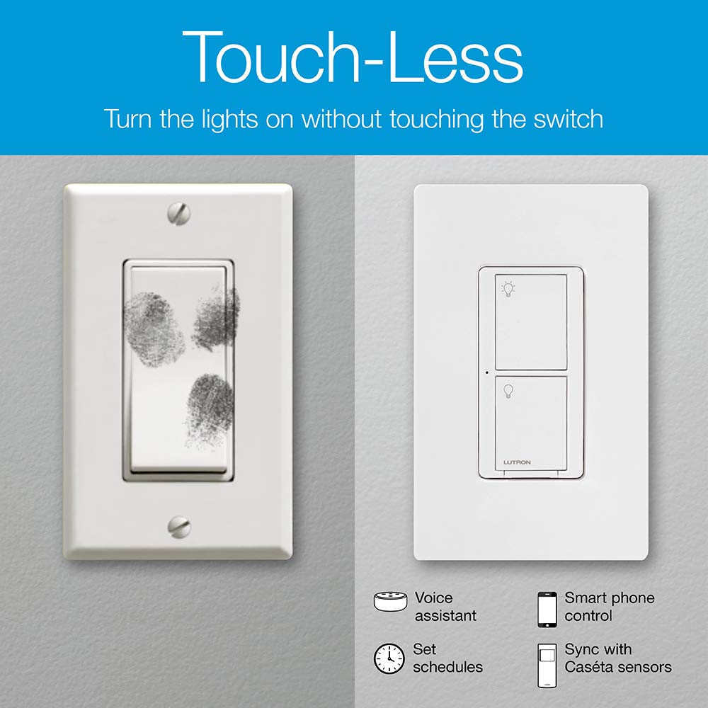 Coordinating wall plate sold separately for a clean look