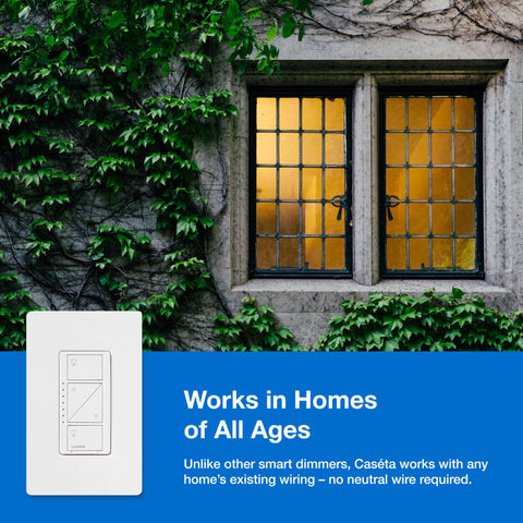 Lutron Caseta wallplate installation guide and finished mount.