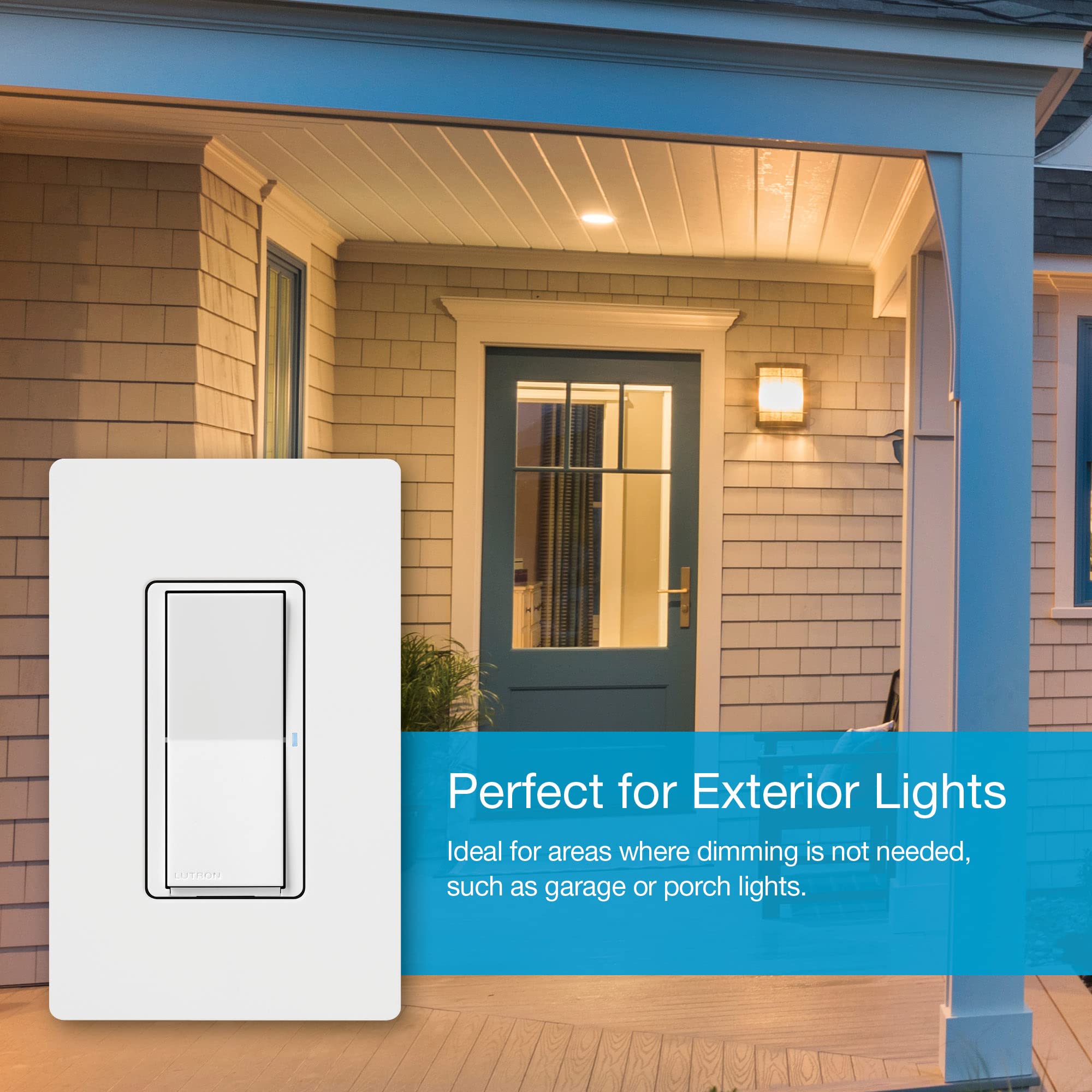 Claro 3-way setup shows easy replacement or addition of 3-way control.