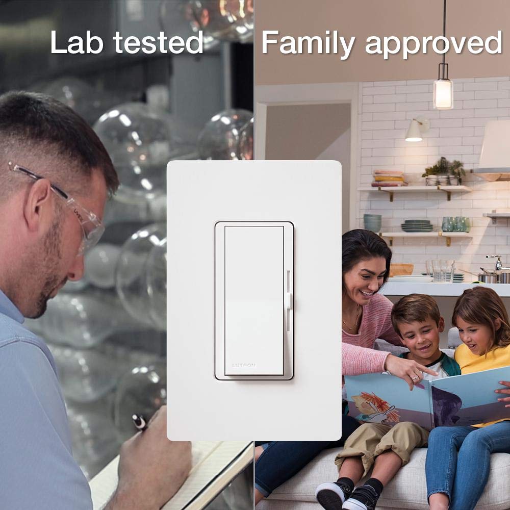 Lutron Diva 3-way setup showing dual-location dimming.