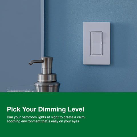 Lutron Diva dimmer LED load supports dimmable LED/CFL for energy-efficient lighting.
