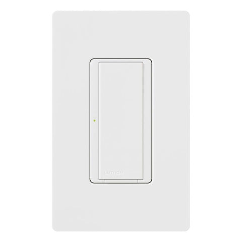 Lutron Maestro switch activation, tap-to-toggle for quick lighting control.