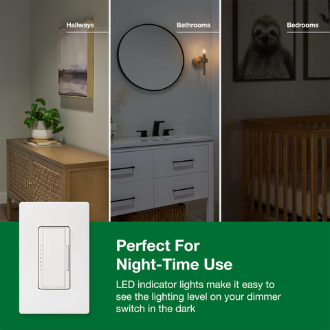 Maestro dimmer in a 3-way multi-location setup with companion dimmer