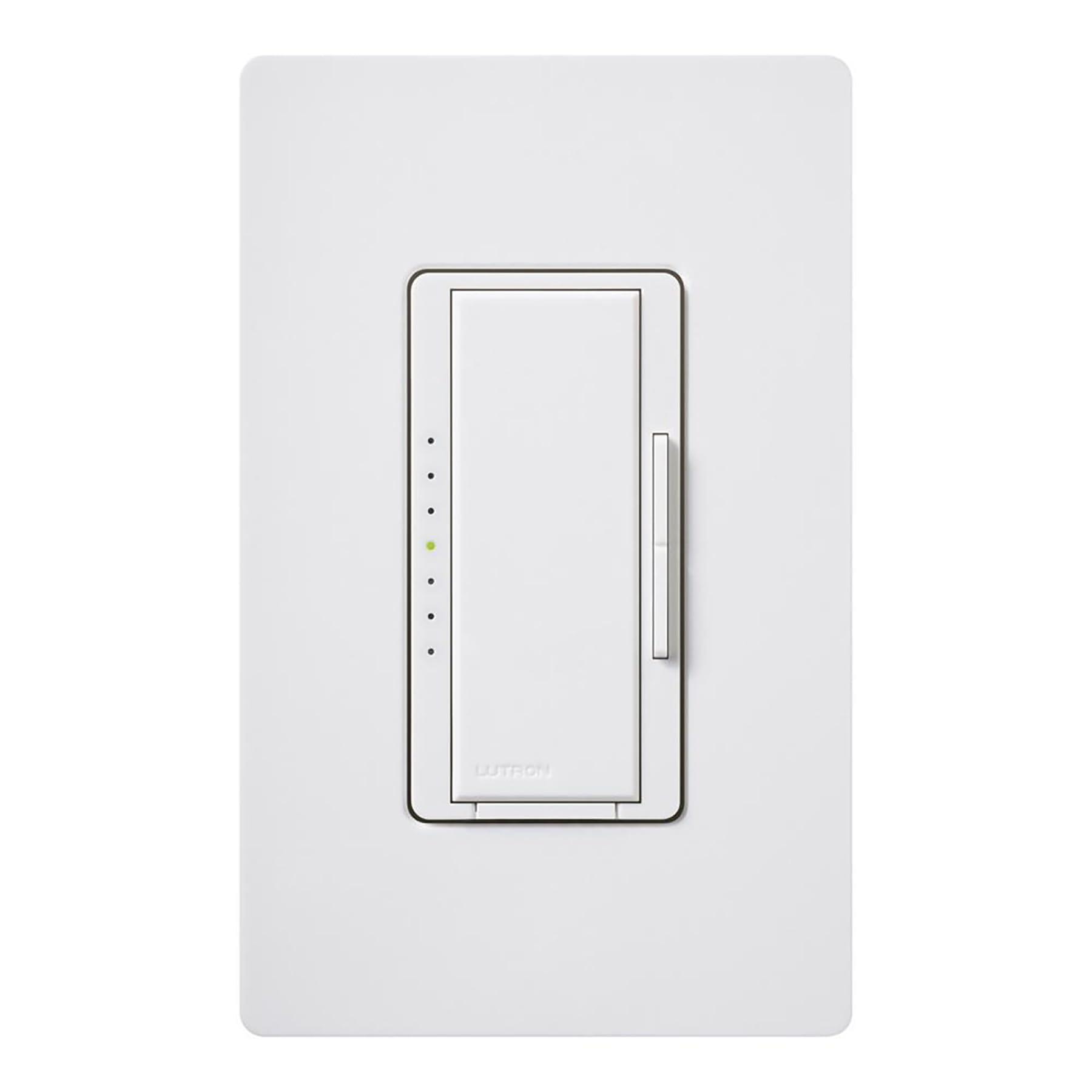 Maestro LED+ dimmer demonstrating LED/CFL compatibility for versatile lighting