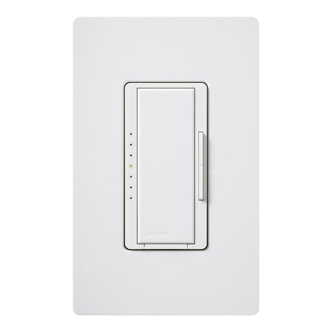 Lutron Maestro LED+ dimmer switch LED indicators showing current level for quick reference.