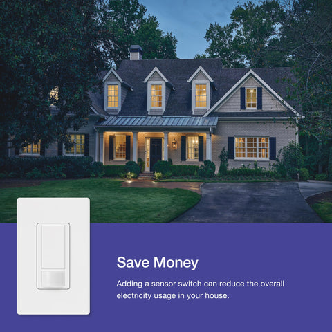 Lutron Maestro single-pole installation shown in wall box