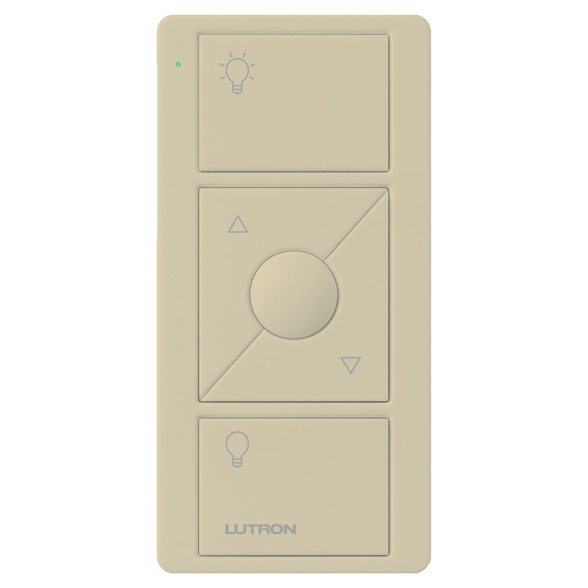 Lutron Pico remote handheld ivory controls Caseta dimmers from anywhere