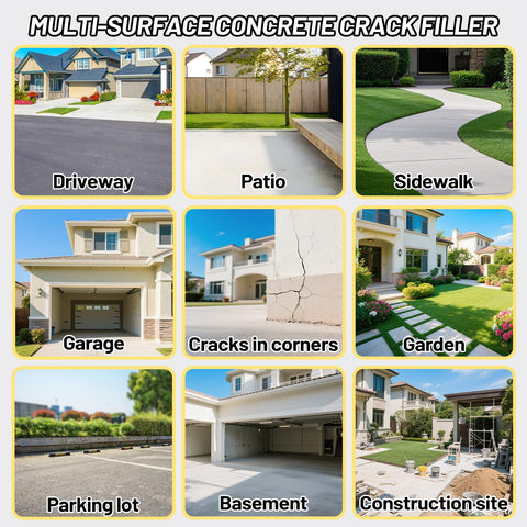 LUVBOATE weather-resistant concrete sealant endures temperature changes with durable adhesion.