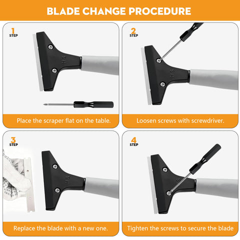 Luvenia tile and floor cleaning demonstrates durable blade performance