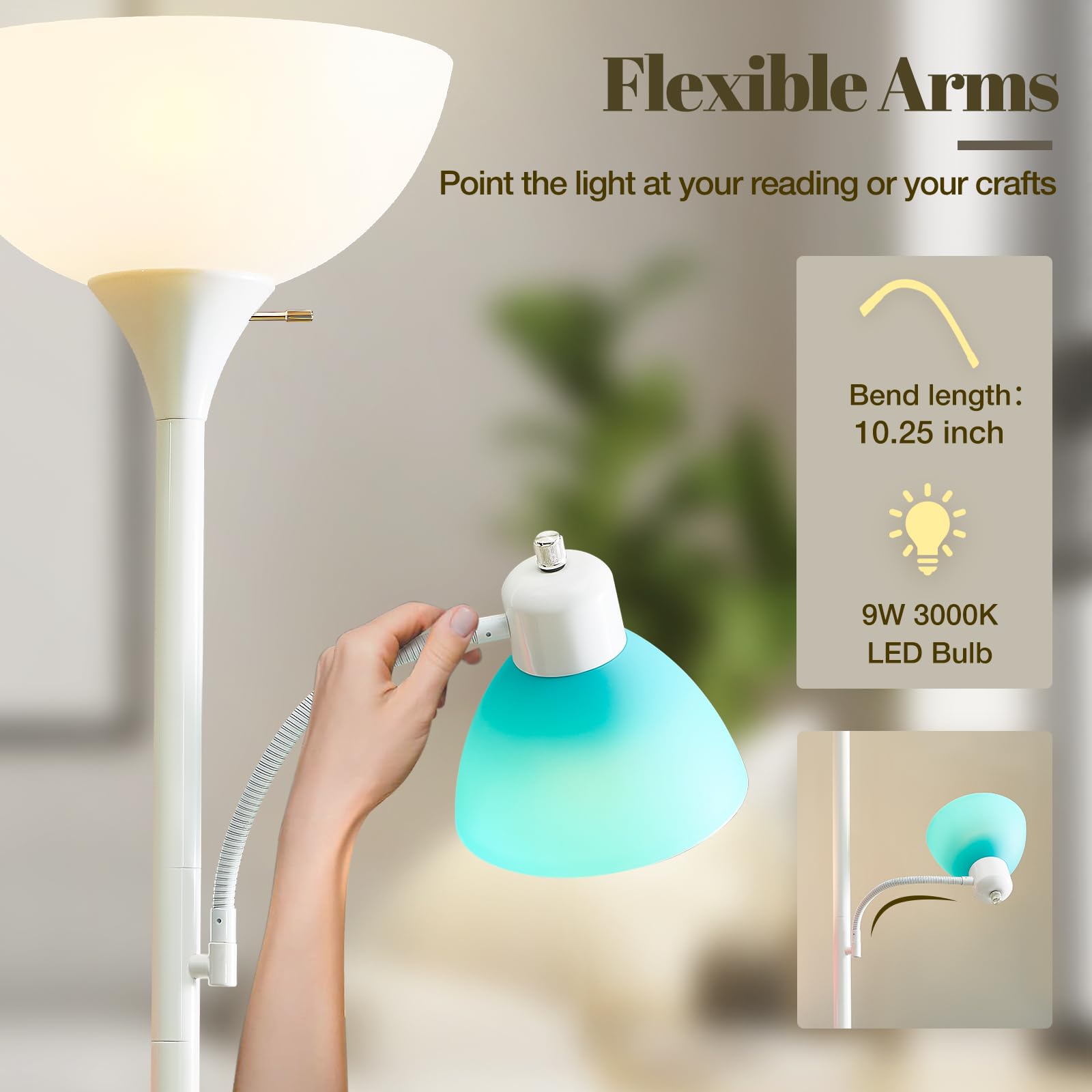Luvkczc adjustable-reading-lights for focused tasks in desks or side tables