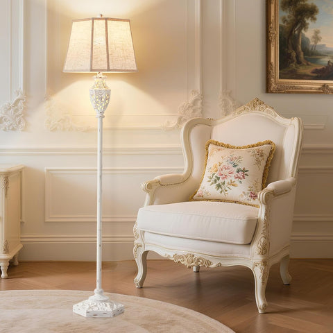 Luvkczc lamp ships with a bulb for immediate setup and warm illumination.