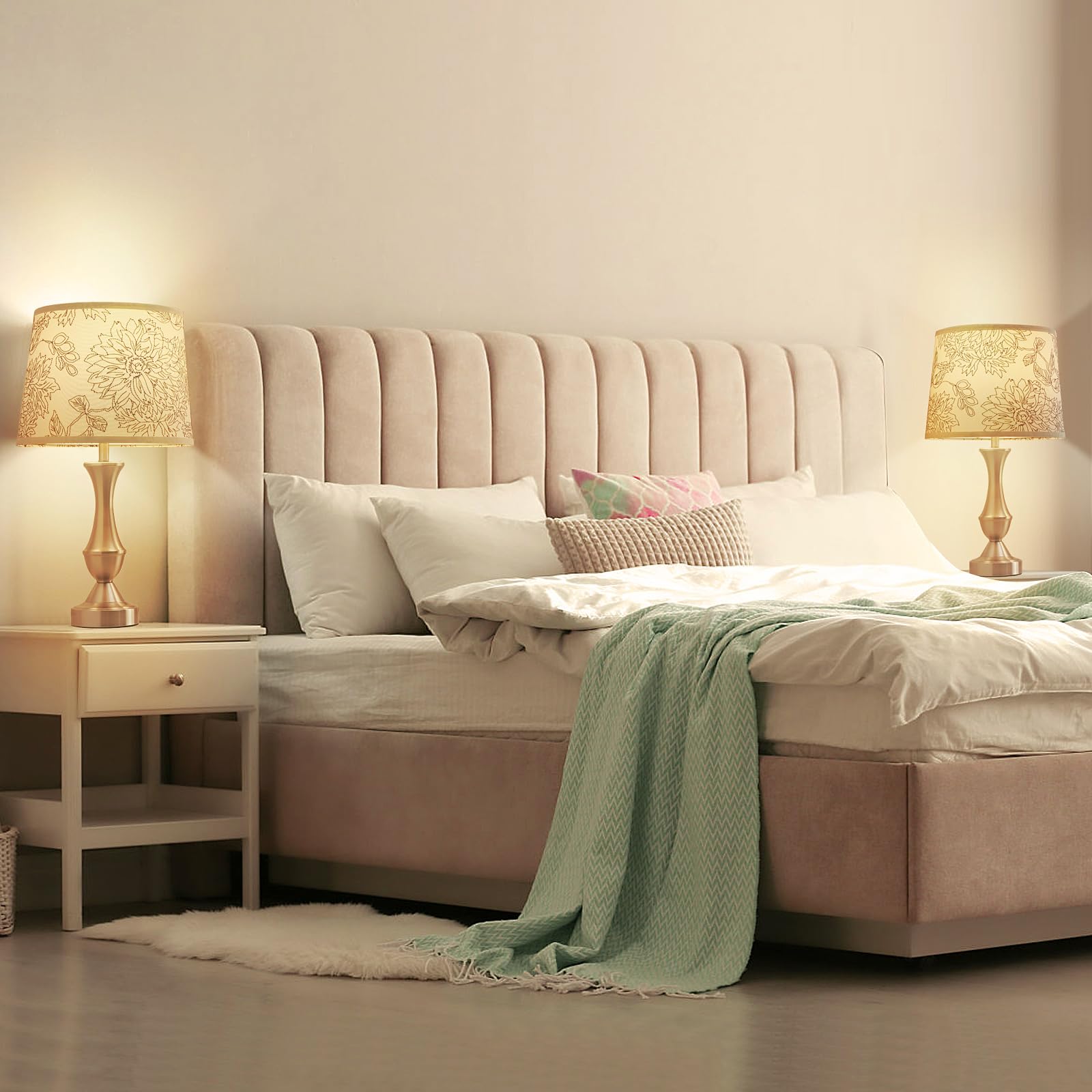 Luvkczc drum lampshades suit wall lamps with harp or clamp adapters.