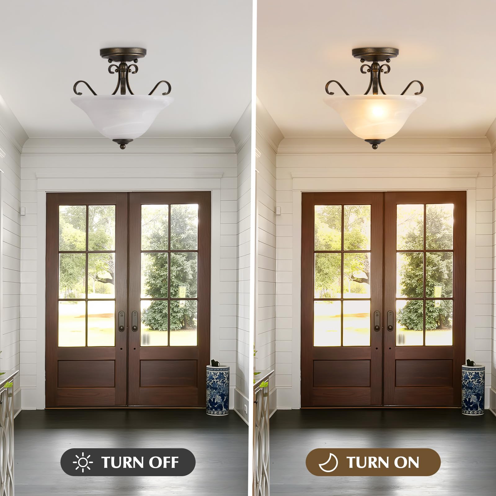 Luvkczc E26 socket supports multiple bulb types for versatility.