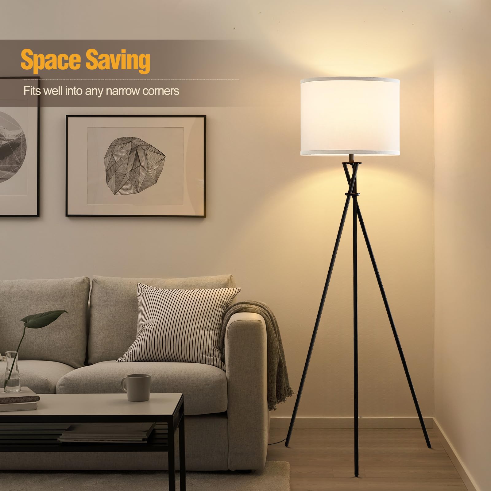 Luvkczc elegant bedside or office lamp enhances ambient lighting.