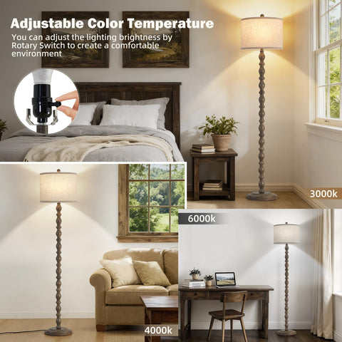 Luvkczc farmhouse resin base highlights rustic charm with a weighted base.