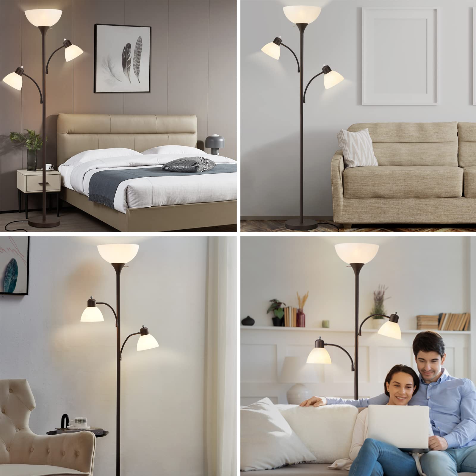 Luvkczc elegant brown finish complements modern or traditional interiors