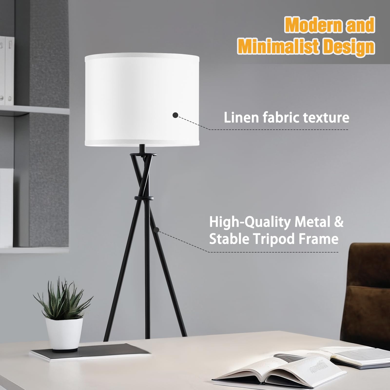 Luvkczc rotary-switch floor lamp ideal for quick brightness adjustments.