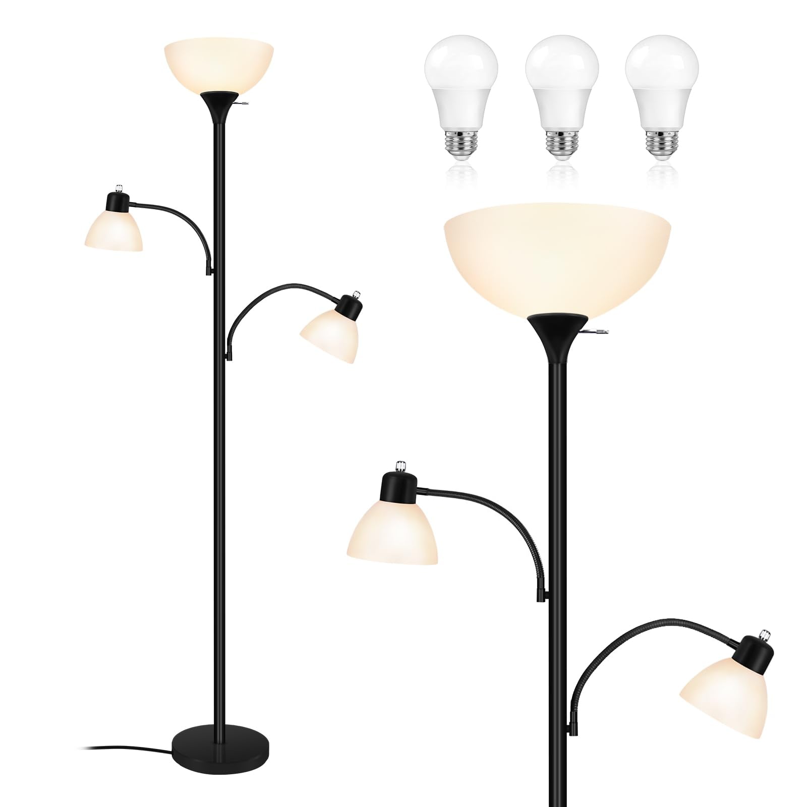 Luvkczc floor lamp suits living rooms, bedrooms, and offices.
