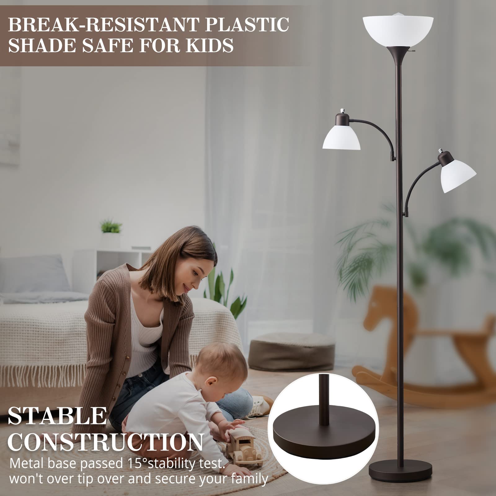 Luvkczc warm 3000K light for comfortable evenings and reduced eye strain