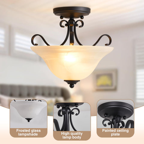 Luvkczc glass shade close-up shows refined texture for premium décor.