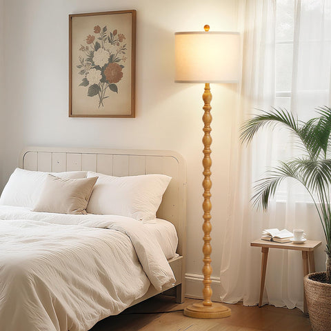 Luvkczc linen shade close-up delivering soft, glare-free illumination.