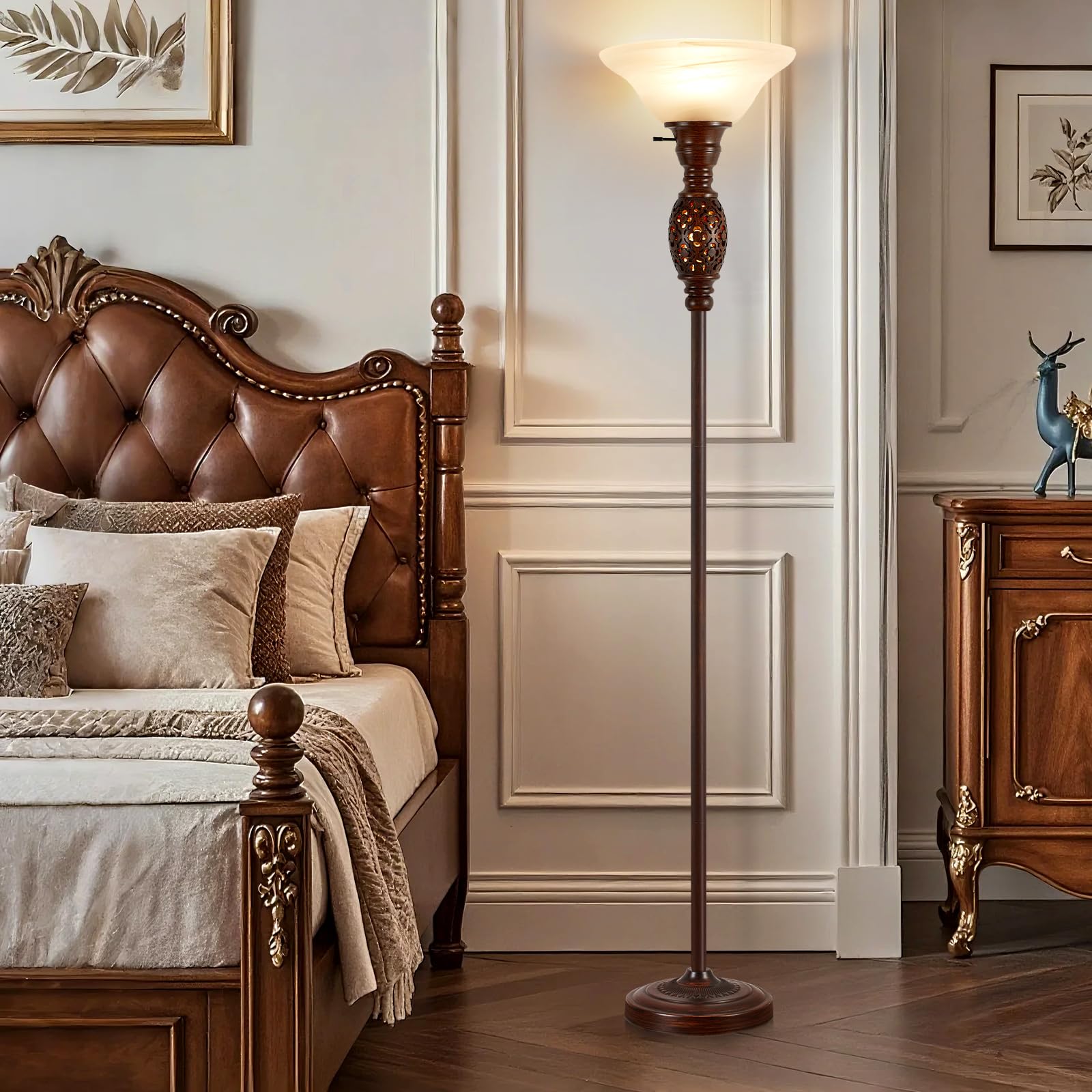 Luvkczc matte finish delivers a timeless vintage look with reduced glare