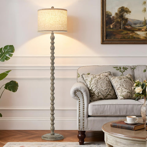 Luvkczc retro resin wood-look material emphasizes vintage farmhouse charm and durability.