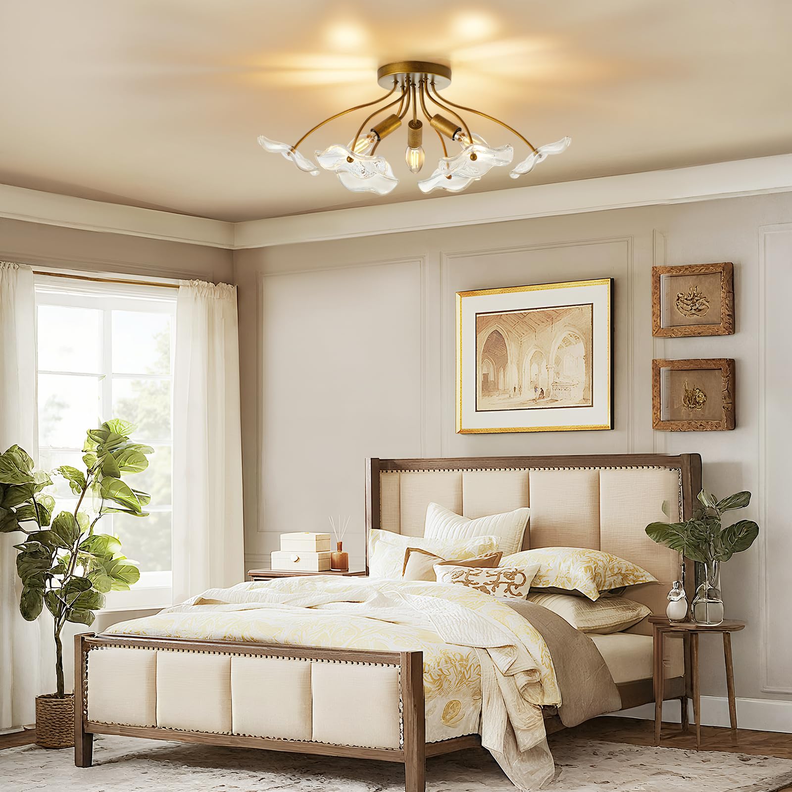 Luvkczc wide-angle illumination ideal for kitchens, hallways, and foyers.