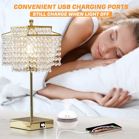 Luvkczc nightstand lamp fits bedroom or living room tasks and mood.